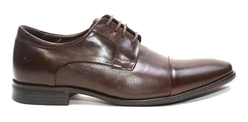 Zapato De Cuero Democrata Premium Hombre Air Class 167103 Cuotas