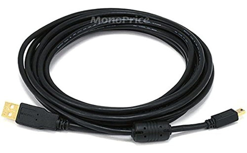 Monoprice 15 Pies Usb 2.0 A Macho A Mini-b 5 Pines Macho 28 