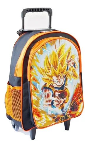 Estojo Escolar De Lápis Dragon Ball Z Goku Duas Repartições