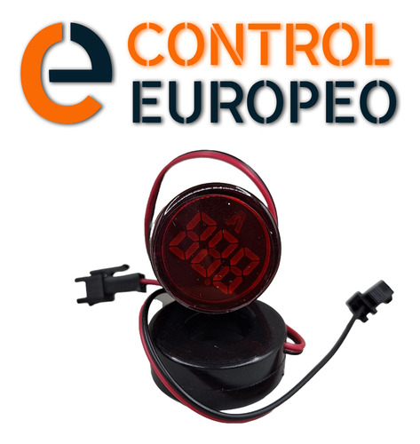 Amperímetro Rojo Led 0-100a 22mm