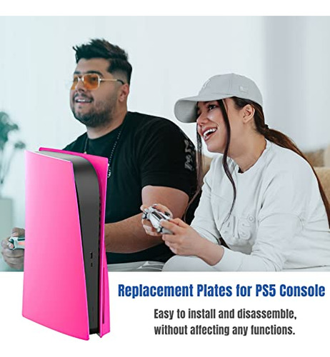 Pack Carcasas Protectores Ps5 Edicin Disco Nova Rosa