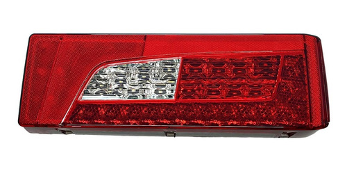 Imagem 3 de 5 de Par Lanterna Traseira Scania Streamline Serie 4 5 6 Led 24v