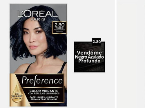 Tinte Preference Loréal Alto Brillotono 2.80