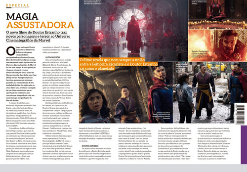 Superpôster Mundo dos Super-Heróis - Dr. Estranho 2 - No Multiverso da Loucura, de Editora Europa. Editorial Editora Europa Ltda., capa mole em português, 2022