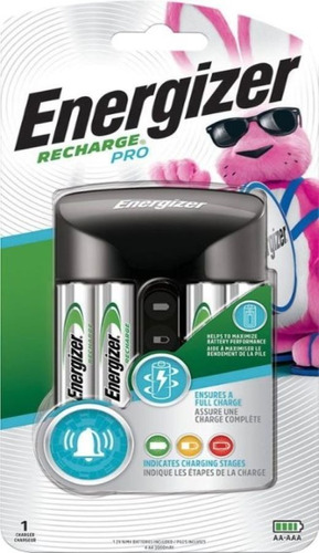 Cargador  Energizer Ch1hrwb-4 Y 4 Pilas Aa Nimh De 2000 Mah