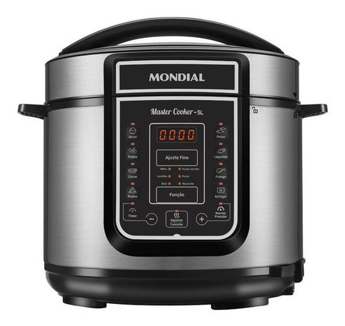 Panela De Pressão Elétrica Master Cooker Mondial, 5 L, 900w