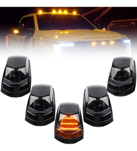 Kits Luz Led Para Techo Cabina Ford Super Duty Ambar Rojo