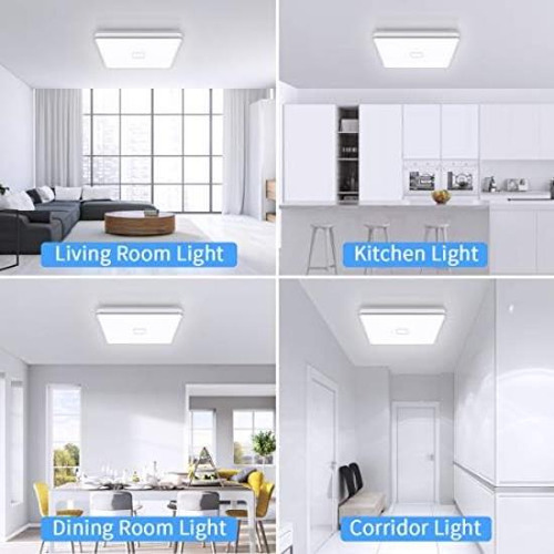 Airand Lámparas De Techo Led Montaje Empotrado 12.8 Pulgadas