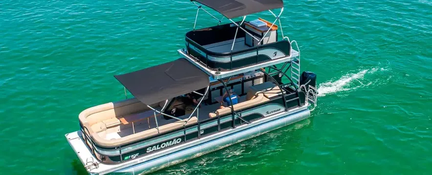 Pontoon F Boat 9500 Duplo Deck