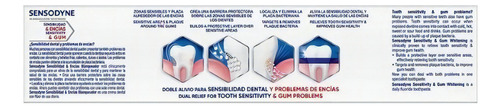 Pasta Dental Sensodyne Sensibilidad & Encías Blanqueador 100