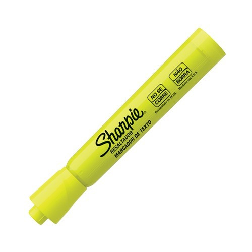 Resaltador Sharpie Amarillo Caja X12 Oficinatuya 