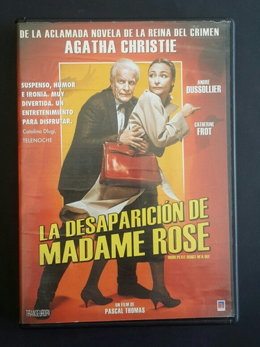 Dvd La Desaparicion De Madame Rose Original Agatha Christie