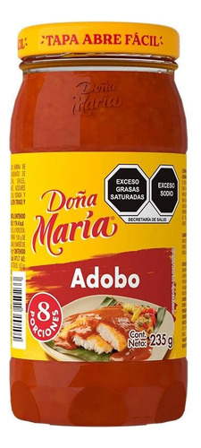 2 Pza Salsa Adobo Doña María En Pasta 235 G