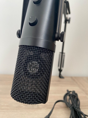 Imagen 9 de 10 de Microfono Condenser Elefir Xlr Con Brazo -echo Nuevo En Caja