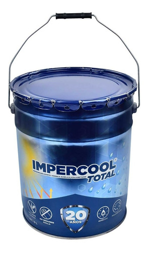 Impermeabilizante Acrílico Impercool Total Blanco 19l
