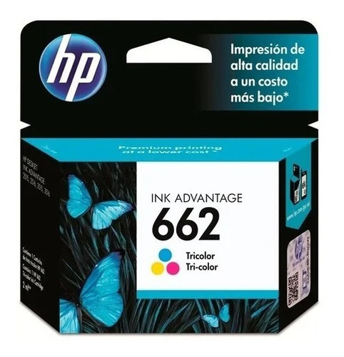 Cartucho Hp 662 Negro O Color Original 2515 3515 2545 4645