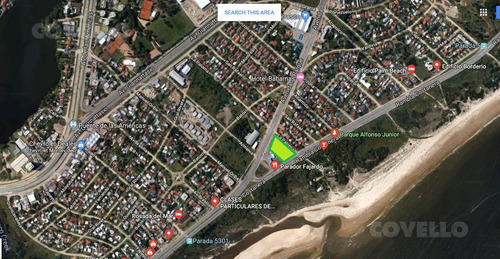 Terreno, Primera Linea Barra De Carrasco, Con Proyecto Aprobado