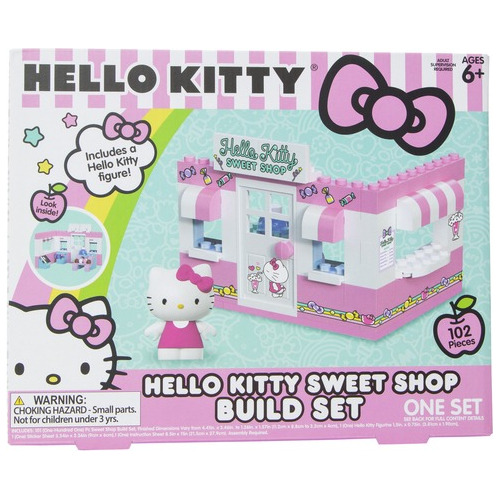 Set De Construcción  De Tienda De Dulce Hello Kitty