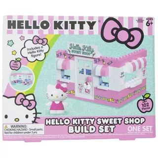 Set De Construcción De Tienda De Dulce Hello Kitty