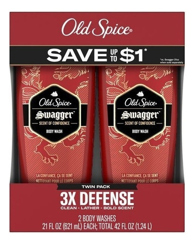 Old Spice Swagger Body Wash For Men Twin Pack Jabón