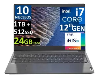 Laptop Lenovo V15 G3 Ci7-1255u Ram 24gb 1tb+512ssd W11 Pro