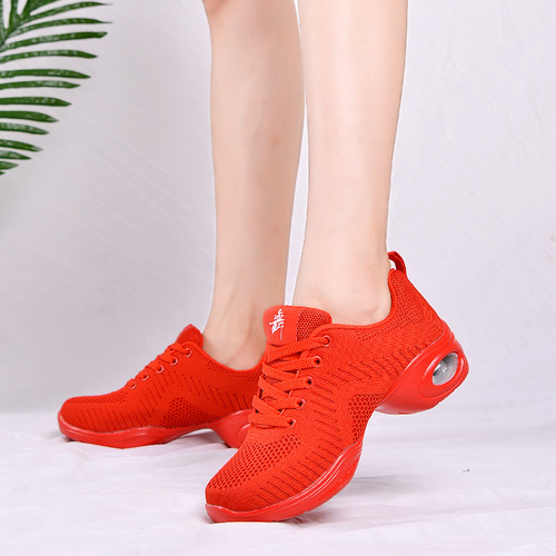 Zapatos De Baile Deportivos Cómodos Con Suela Dividida Para