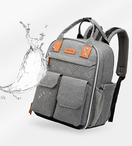 Fweaad Bolsa De Mamá Multifuncional Impermeable De Gran