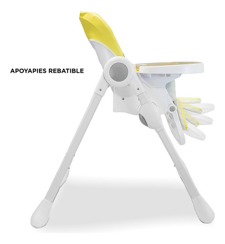 Silla De Comer Mango Bebe Bandeja Retraible Plegable Cta