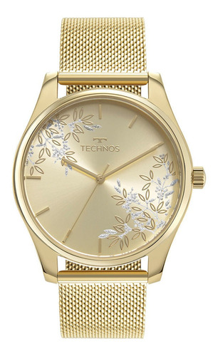 Relógio Technos Feminino Trend Dourado - 2036mqv/1x