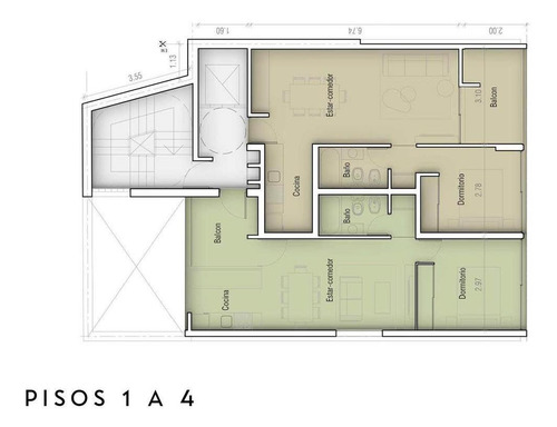 Imagen 22 de 28 de 1 Y 3 Dormitorios De Diseño En Zona Río