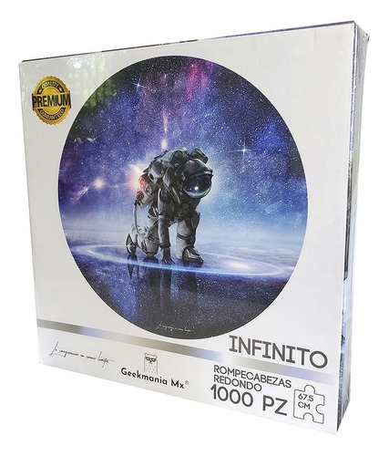 15% Off 2pz Rompecabezas Redondo Luna 1000pz 67.5cm 2mm