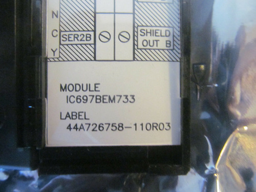 (brand New In Factory Box) Ge Remote I/o Scanner Ic697be Dde