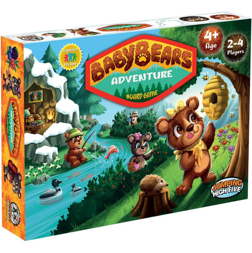 ¡nuevo! ¡juego De Mesa De Aventuras Jumping High Five Baby B