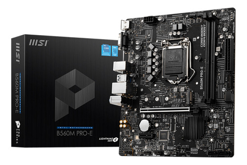 Motherboard Msi B560m Pro-e Lga 1200 11va Gen Ddr4 P