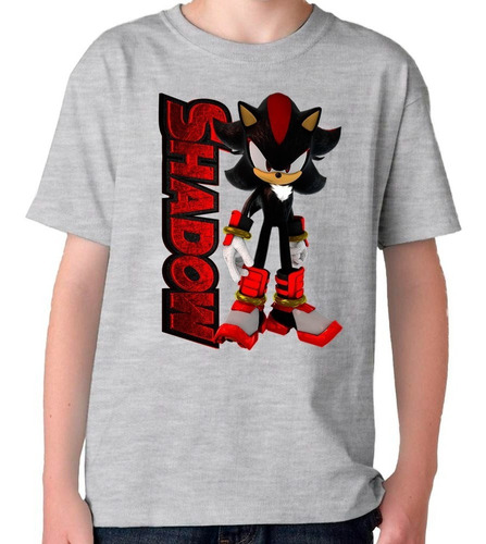 Remeras Camisetas Sonic Shadow En 5 Diferentes Colores