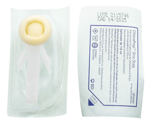 Chloraprep Sol. Antiseptica Estéril De Chx 2% E Ipa 70%-1ml