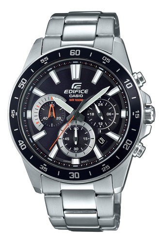 Reloj Edifice Efv-570d-1a Acero Hombre Plateado