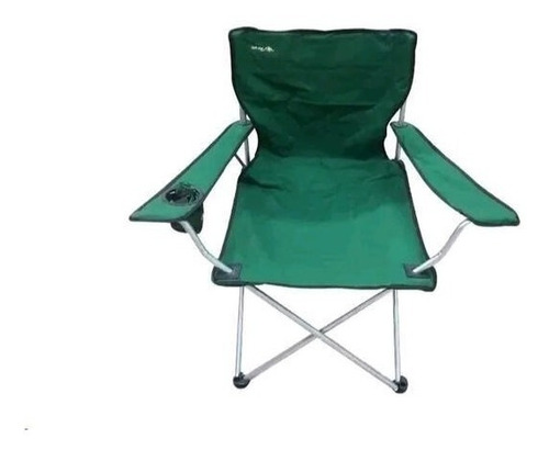 Sillón Director Plegable Broksol Verde Camping Reforzado