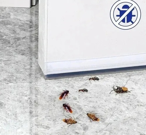 Imagen 4 de 6 de Pack X2 Tira Silicona Para Puerta Ventana