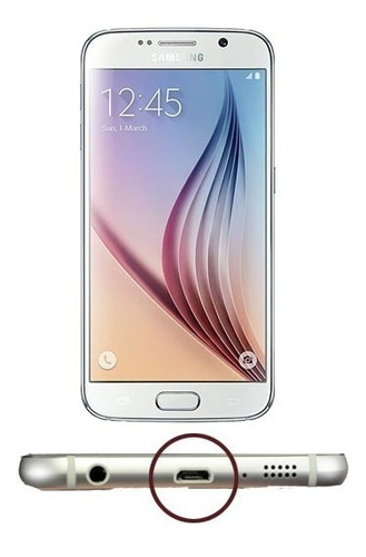 Pin De Carga Samsung S6 S6 Edge G920 Original Nuevo Sellado