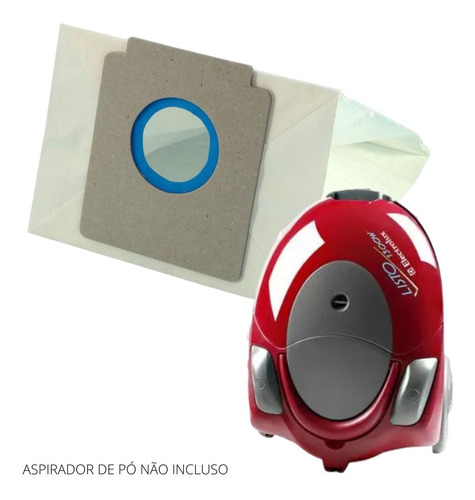 Refil Aspirador Electrolux Listo 1300w C/03un Descartavel