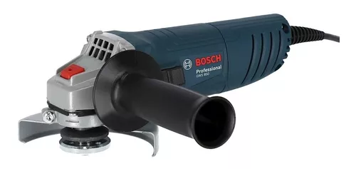 Miniesmeriladora angular Bosch Professional GWS 850 color azul 850 W 127 V  + accesorio