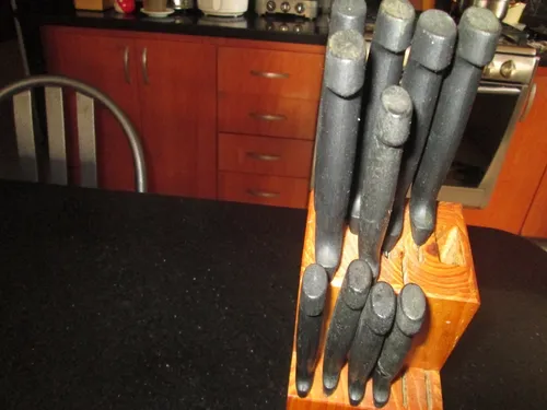 Set De Cuchillos De 10 Piezas (Usado)