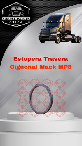 Estopera Trasera Motor Mack Mp8 Vision/granite