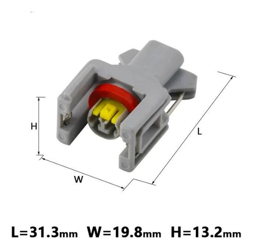 Enchufe Conector Para Inyectores Ssangyong Pack 4 Unds