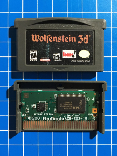 Wolfenstein 3d Gba ¡juegazo! (Usado)