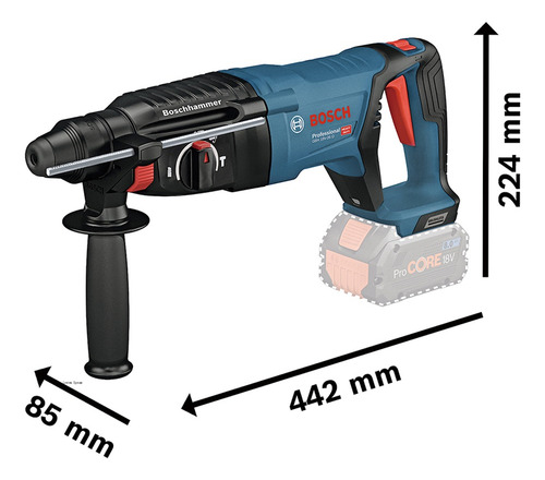 Rotomartillo Sds-plus Bosch 18v 2.5j Gbh 18v-26d Sin Batería