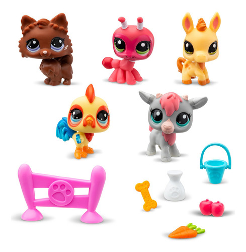Set De Coleccionista Toy Littlest Pet Shop Farm Besties Gen