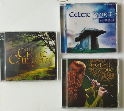 Cd Musica Instrumental Voces Celta New Age 4 Cd Originales