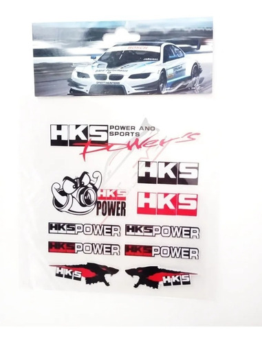Stickers Adhesivos Nissan Nismo Hks Subaru Sti 